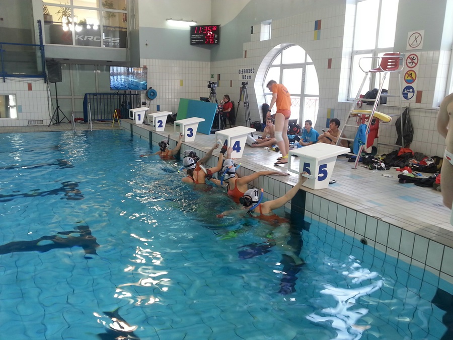 Hokej pod wodą Walenie Gdańsk I 2017